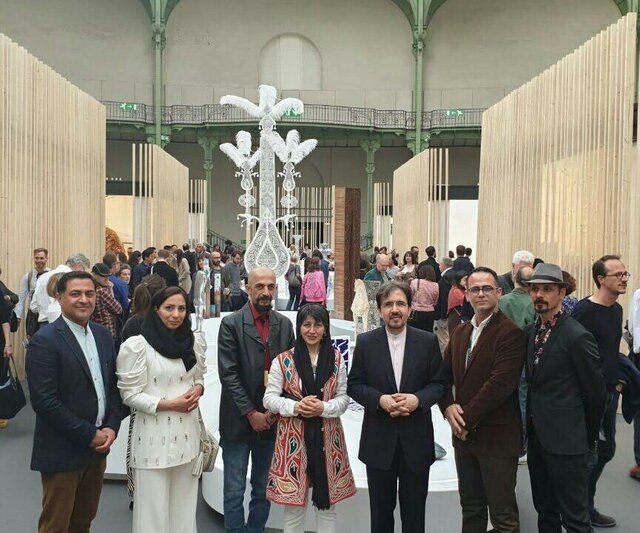 Iranian Artworks Warmly Received at French Biennial of Fine Craft