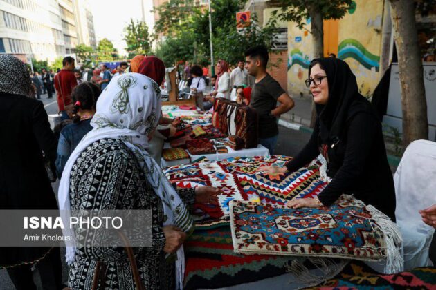 Street in Tehran Officially Called ‘Handicrafts Parade’