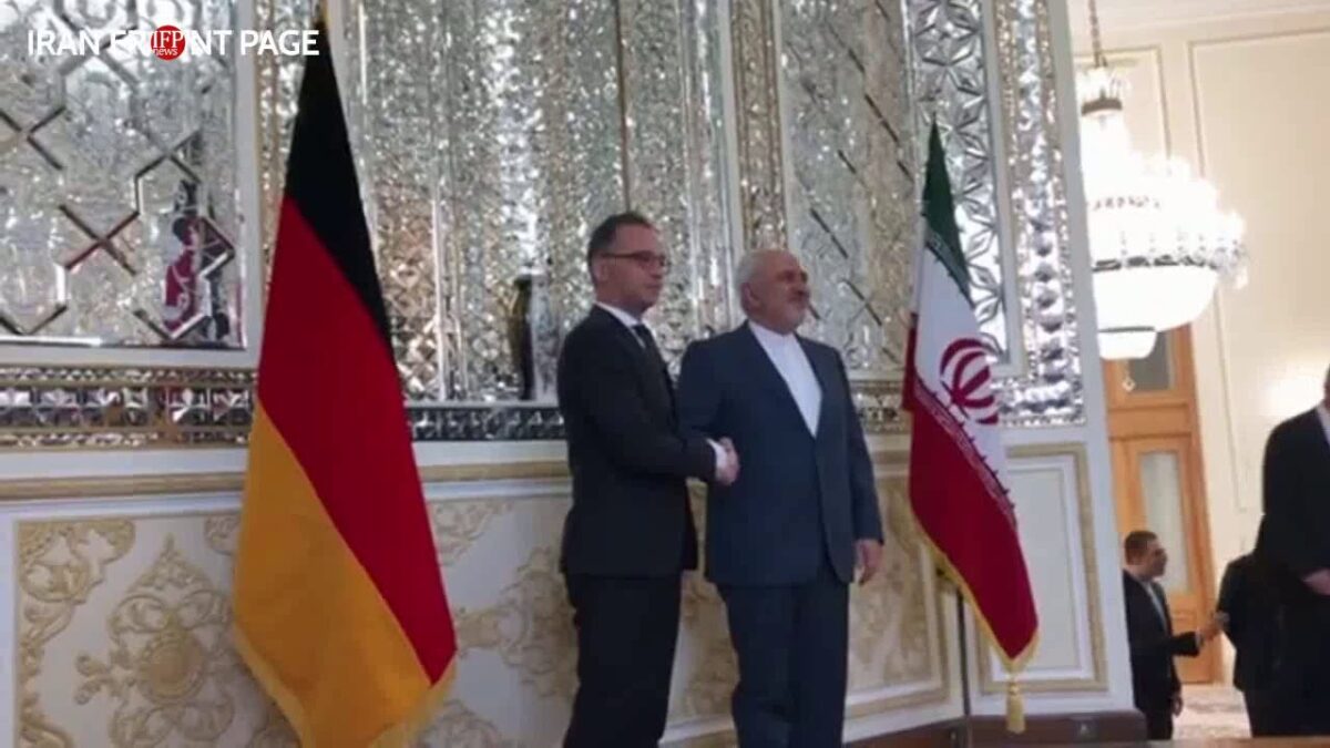Zarif, German FM Meet in Tehran
