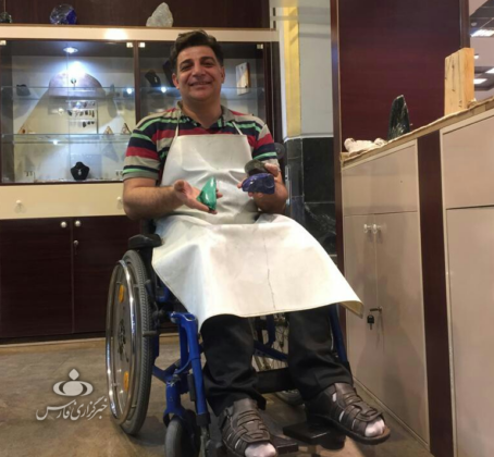 Disabled Man Turns into Entrepreneur after Facing Reality