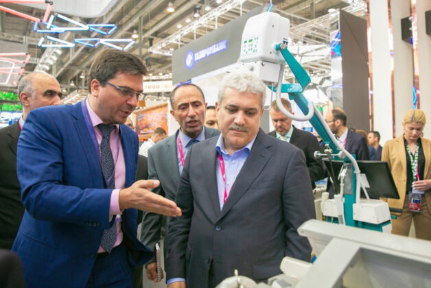 VICE-PRESIDENT FOR SCIENCE AND TECHNOLOGY OF THE ISLAMIC REPUBLIC OF IRAN SORENA SATTARI TOURED INNOPROM-2019