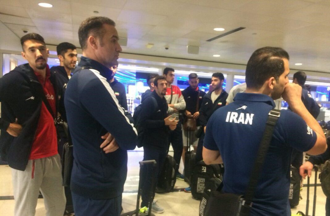 Iran Volleyball Team in US