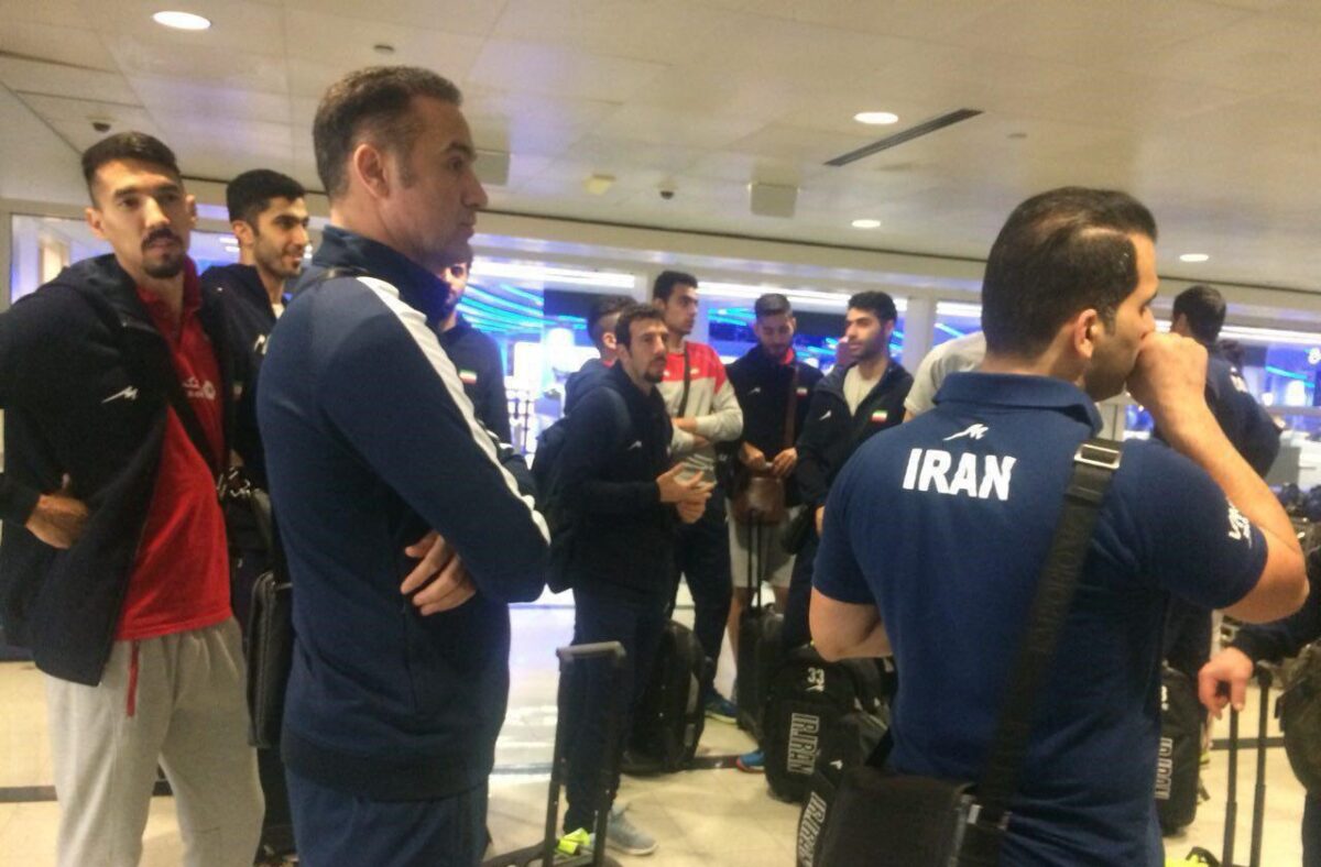 Iran Volleyball Team in US