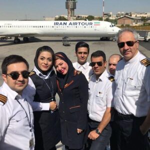 Neshat Jahandari Becomes Second Woman Airline Pilot of Iran
