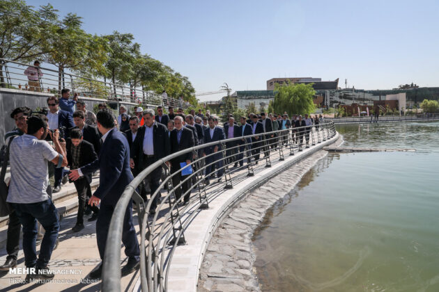 Art Garden Opens in Tehran with Vast Artificial Lake
