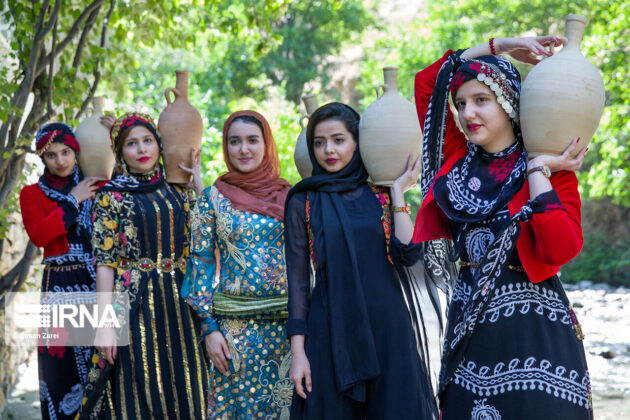People in Western Iran Hold Midsummer Celebrations