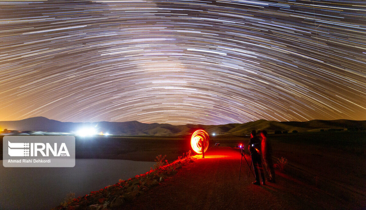 Sky-Gazers Enjoy Perseids Meteor Shower in Southwestern Iran