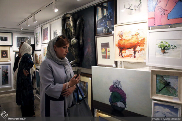 Works by Young Painters on Show at Iran’s Oldest Visual Arts Event