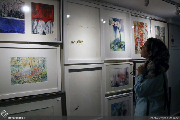 Works by Young Painters on Show at Iran’s Oldest Visual Arts Event