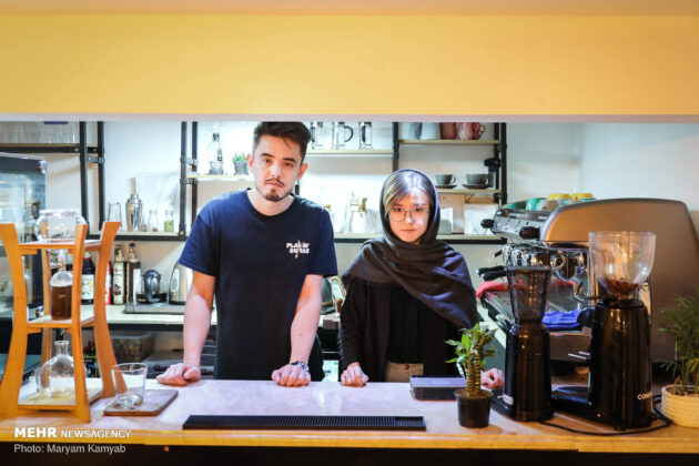 Afghan Immigrants Running Cozy Café in Downtown Tehran