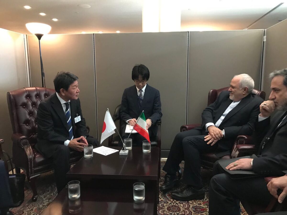 Top Iranian, Japanese Diplomats Meet in NY