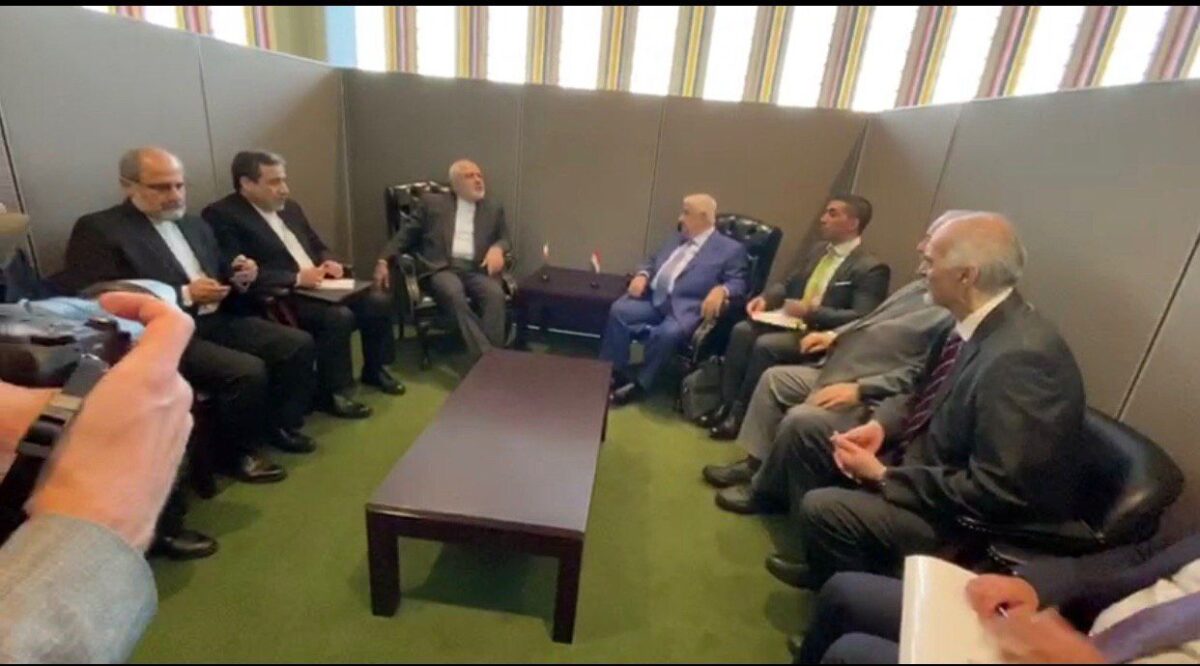 Iranian, Syrian FMs Meet in New York