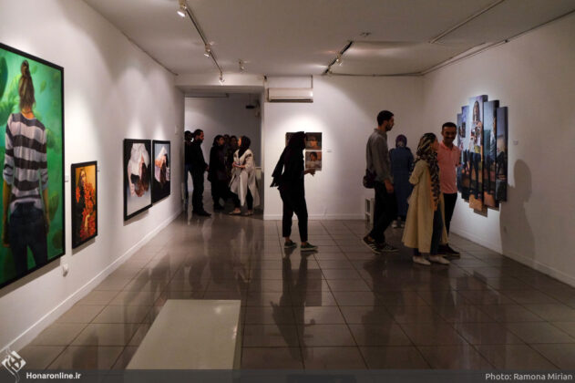 Exhibition in Tehran Displaying Paintings of Human Body