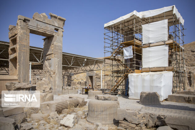 Persepolis under Restoration by Archaeologists Without Borders