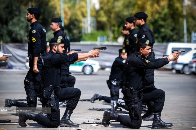 Police Equipment Exhibit Underway in Tehran