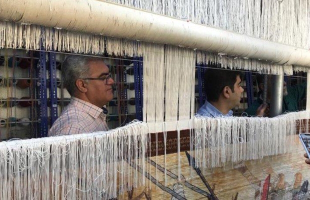 World’s Largest Pictorial Carpet Woven in Iran for China