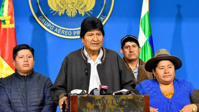 Bolivian President Evo Morales Resigns amid Protests