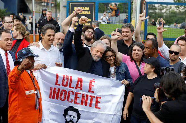 Brazil’s Popular Ex-President Freed from Jail in Blow to Bolsonaro