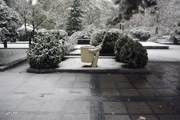 First Autumn Snowfall in Tehran