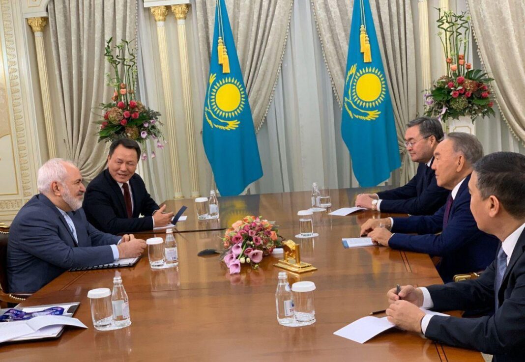 Zarif Addresses Astana Club, Meets Kazakh Leader in Nur-Sultan