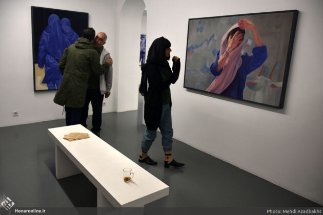 ‘Wind’ Painting Exhibition Underway in Tehran