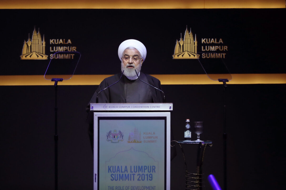 Rouhani at KL Summit 2019