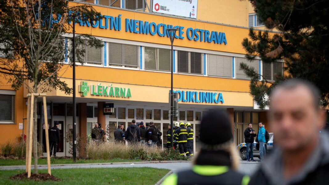 Gunman Shoots Himself after Killing Six in Czech Hospital