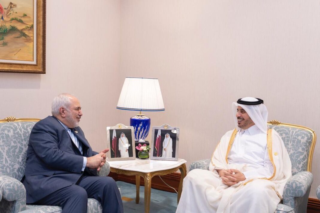 Iran FM Holds High-Level Meets in Doha