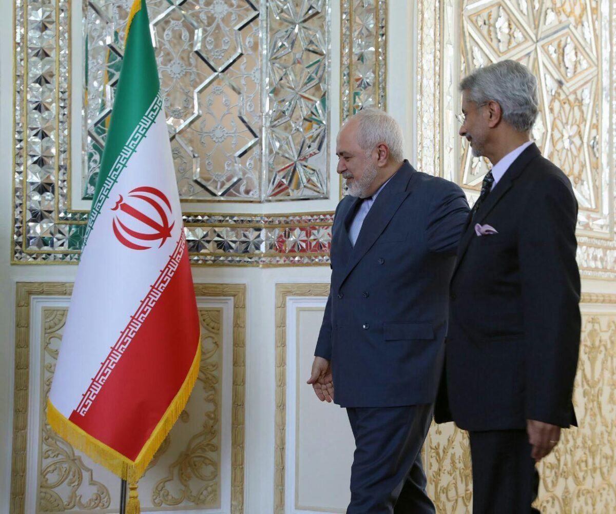 Iranian, Indian Top Diplomats Meet in Tehran