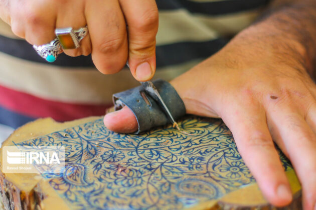 Qalamkari Traditional Art of Making Hand Painted Textile 9