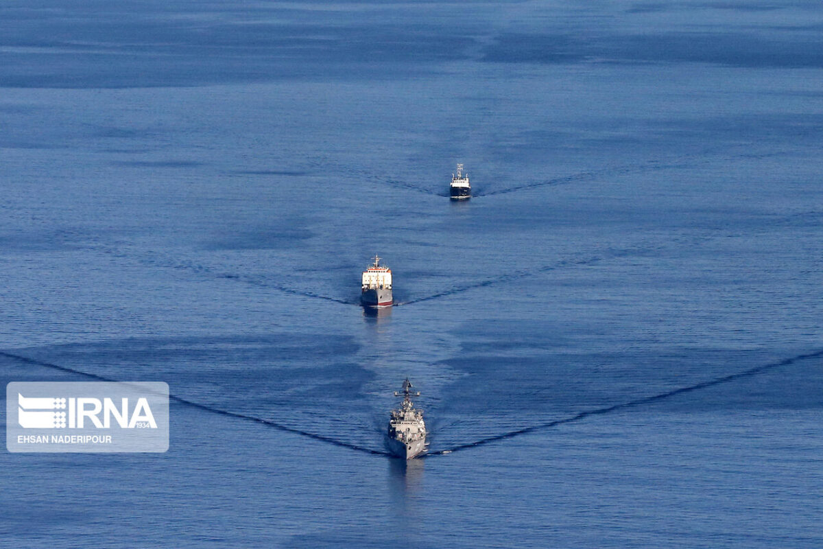 Second Day of Iran-Russia-China Naval Drills