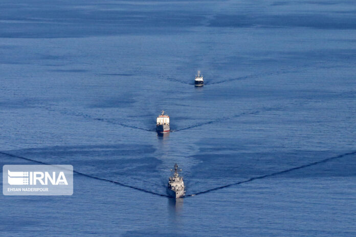 Second Day of Iran-Russia-China Naval Drills