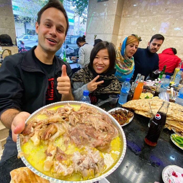 Canadian Influencer Fascinated by Delicious Iranian Foods