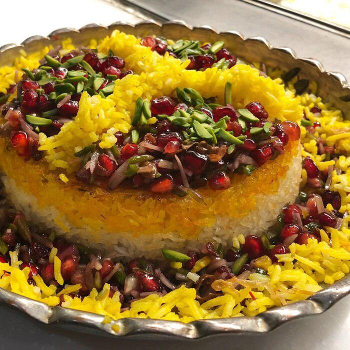 Anar Polo, Special Dish for Yalda Night in Qazvin
