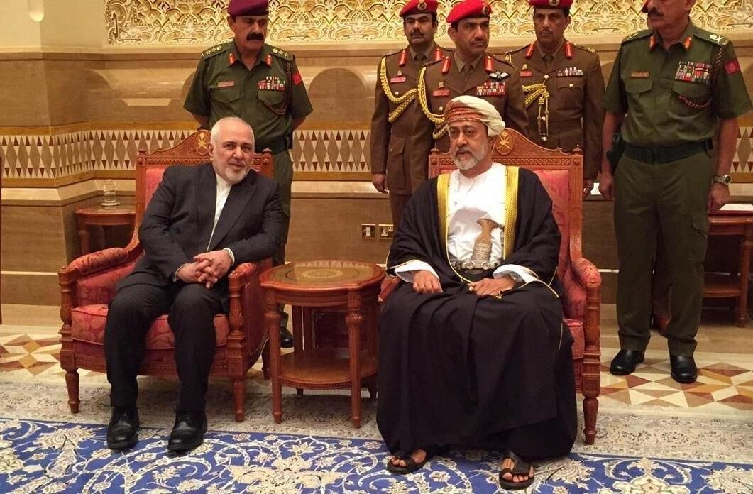 Iran FM Meets New Sultan of Oman in Muscat