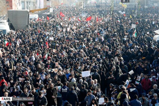Millions of Iranians Attend General Soleimani's Funeral in Tehran