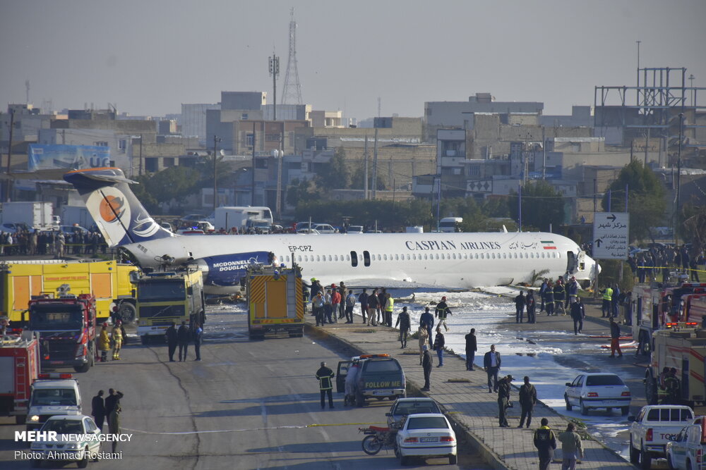 Tehran-Mahshahr Flight Skids Off Runway; No One Hurt
