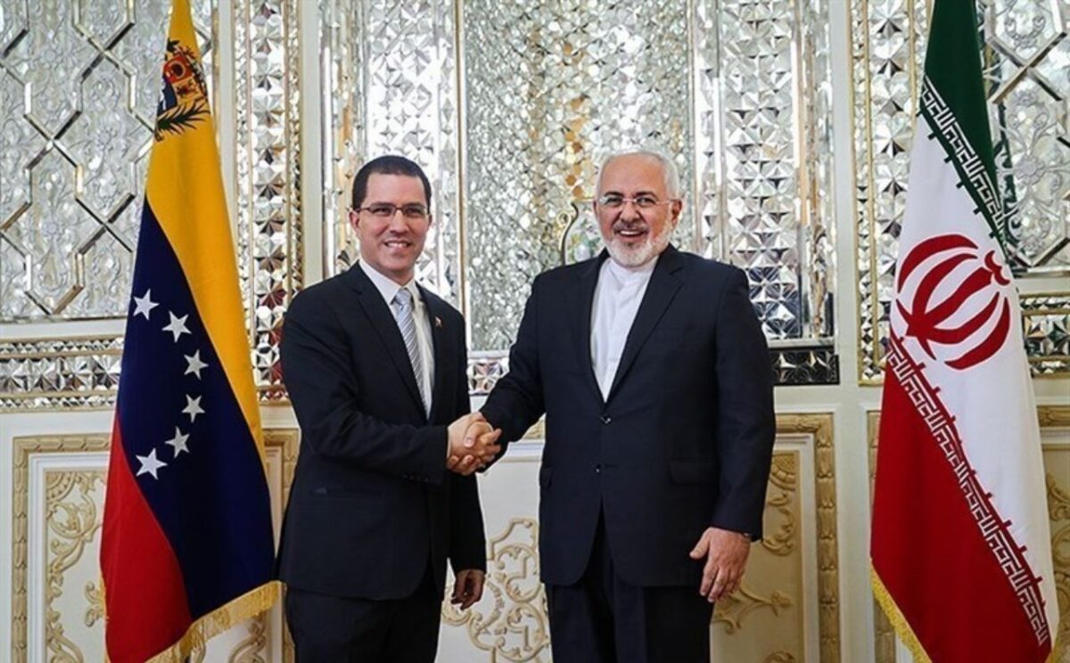 Venezuelan FM in Tehran for Talks
