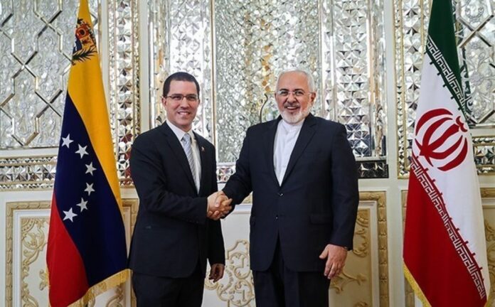 Venezuelan FM in Tehran for Talks