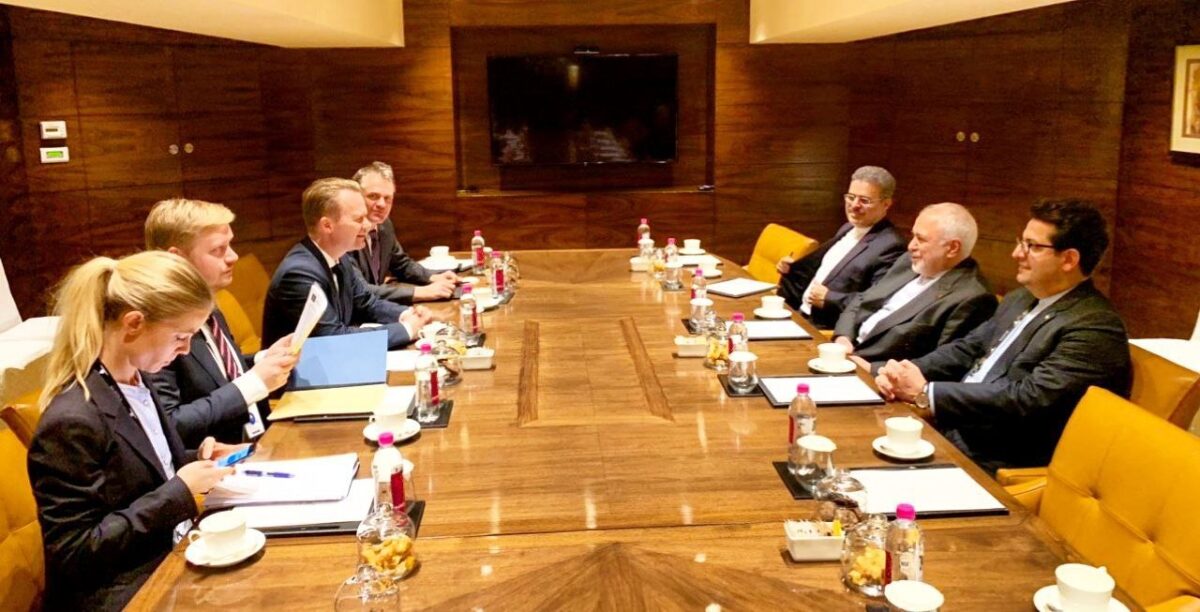 Zarif Holds ‘Straight’ Talks with European Counter