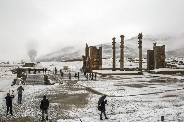 Iran's Persepolis in Winter