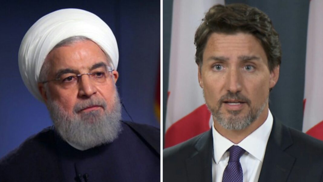 Iranian President Hassan Rouhani - Prime Minister of Canada Justin Trudeau