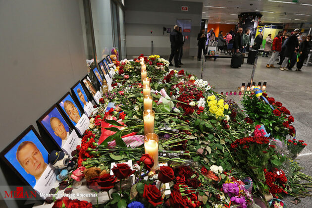 Iranians in Kiev Pay Tribute to Victims of Plane Crash