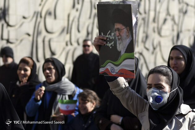 Millions in Iran Pour into Streets to Attend Revolution Anniversary Rallies