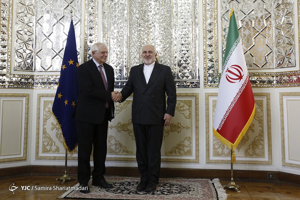 EU’s Borrell Holds Talks with FM Zarif in Tehran