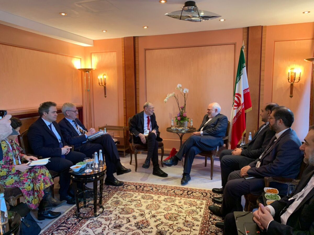 FM Zarif Meets World Diplomats in Munich