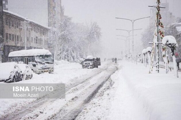 Heavy Snowfall, Avalanche in Iran