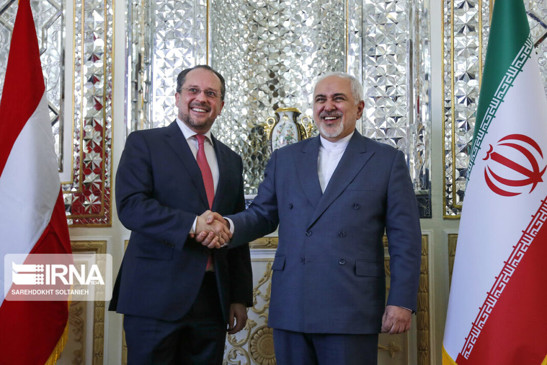 Iranian, Austrian Foreign Ministers Hold Talks in Tehran