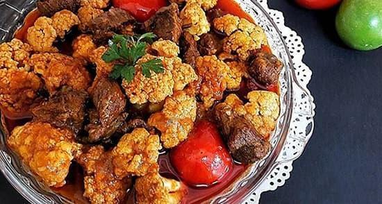 Cauliflower Stew; A Nutrient Dish Indigenous to Iran
