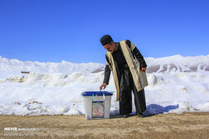 Voting in Remote Iranian Village